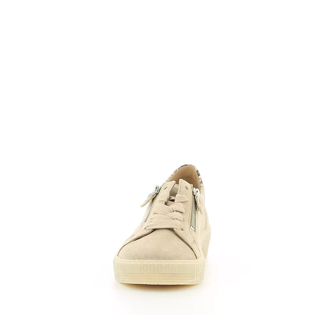 Image (5) de la chaussures Gabor - Baskets Taupe en Cuir nubuck