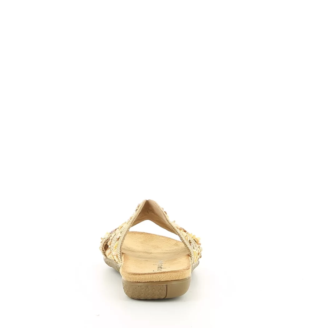 Image (3) de la chaussures Tango and Friends - Mules et Sabots Or / Bronze / Platine en Textile