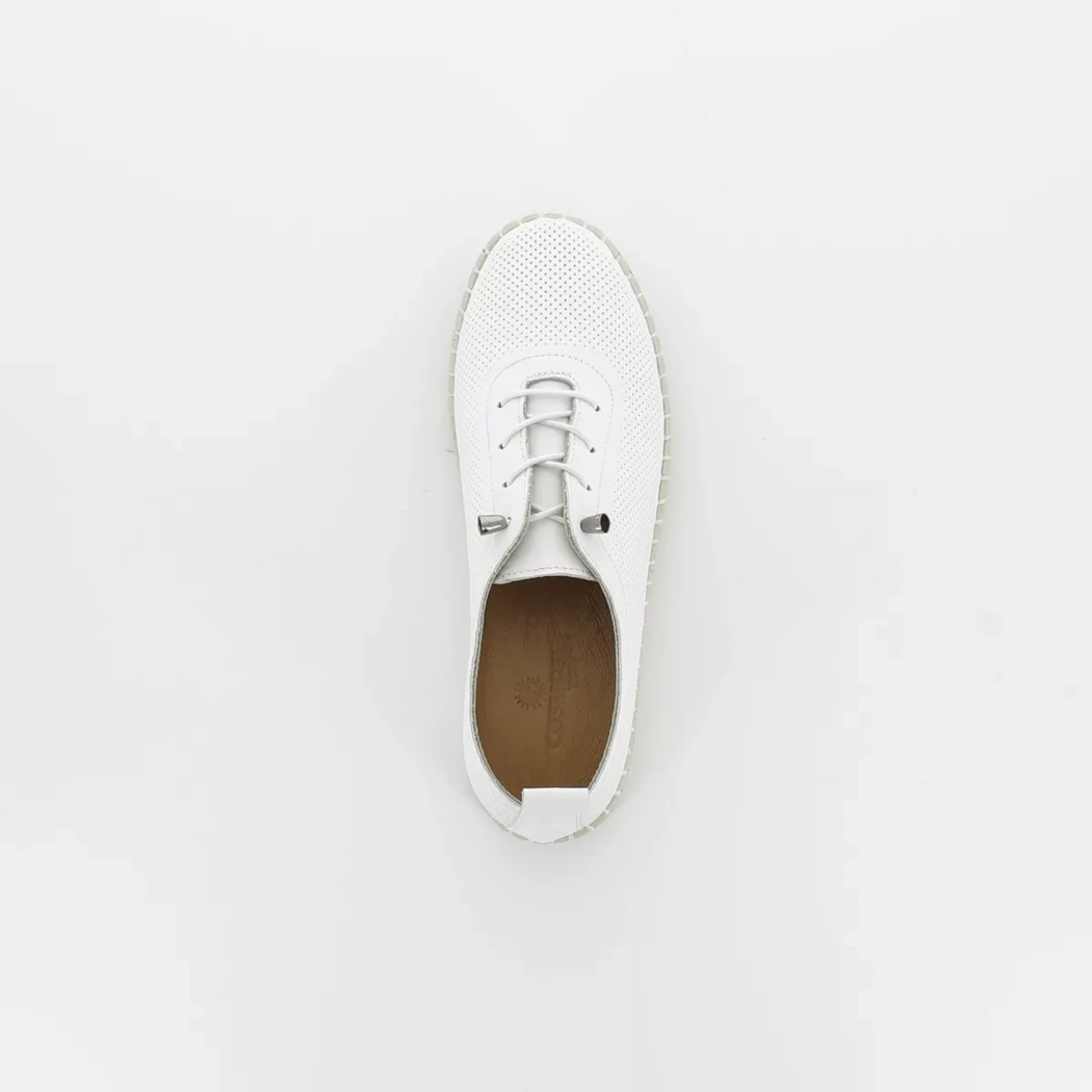 Image (6) de la chaussures Cosmos Comfort - Baskets Blanc en Cuir