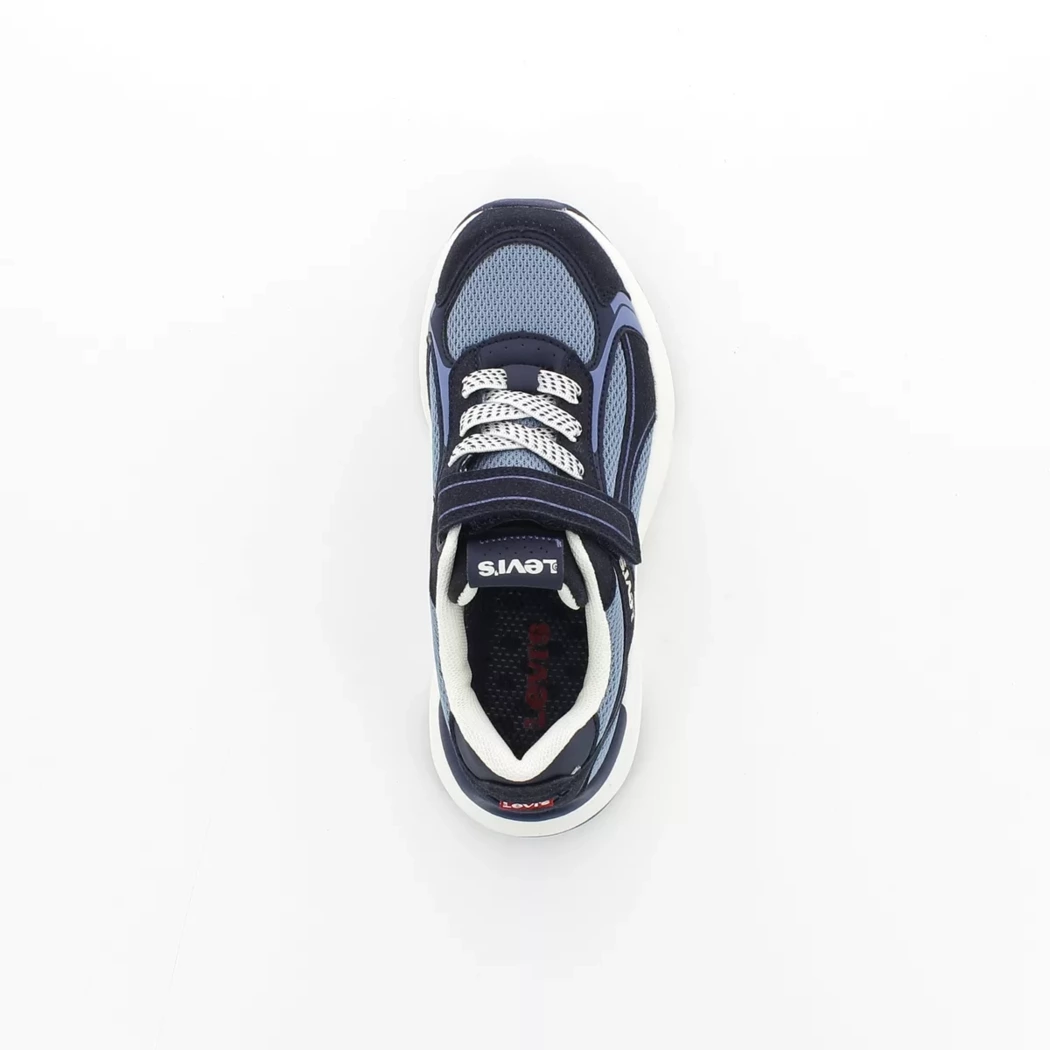 Image (6) de la chaussures Levi's - Baskets Bleu en Textile