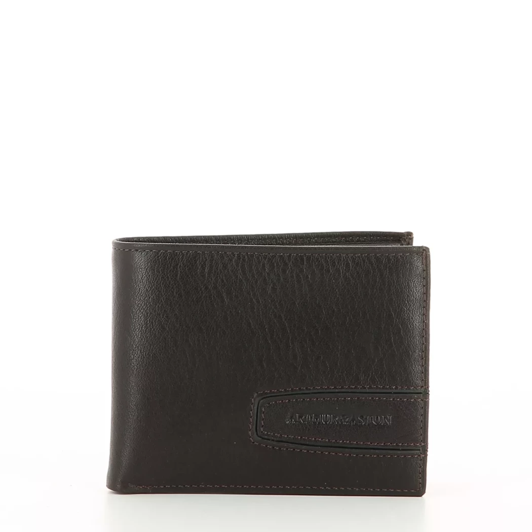 Image (1) de la chaussures Arthur et Aston - Portefeuilles et Pochettes Marron en Cuir