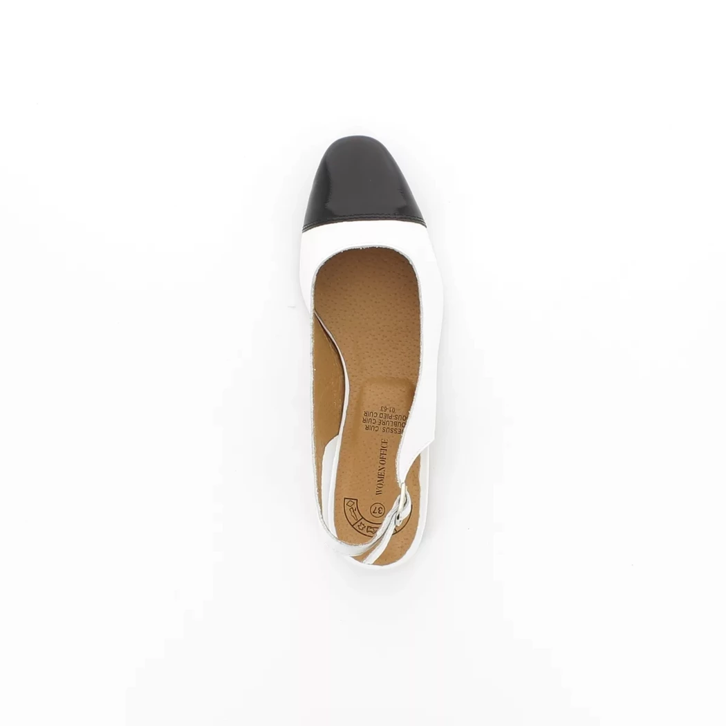 Image (6) de la chaussures Women Office - Escarpins Blanc en Cuir