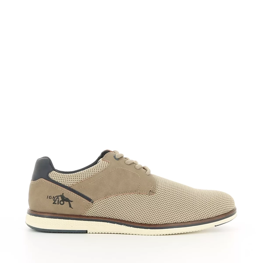 Image (2) de la chaussures Ignazio - Chaussures à lacets Beige en Textile