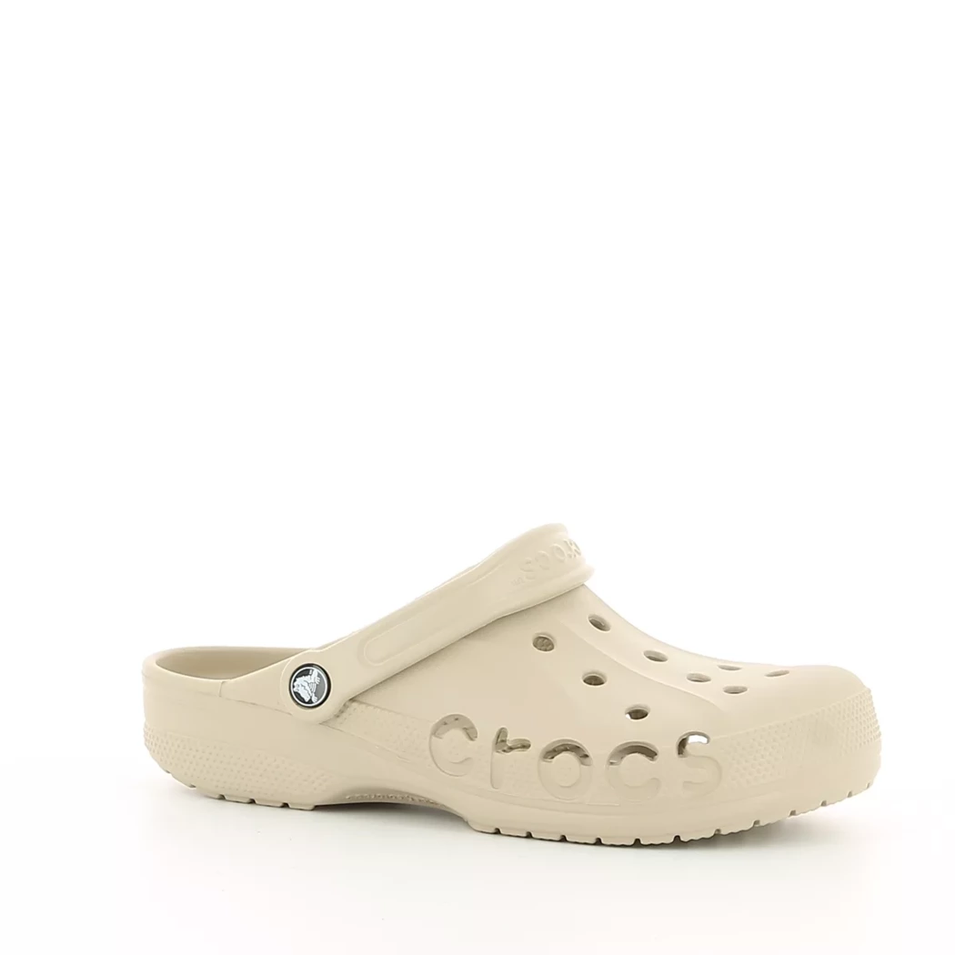Image (1) de la chaussures Crocs - Mules et Sabots Beige en Caoutchouc