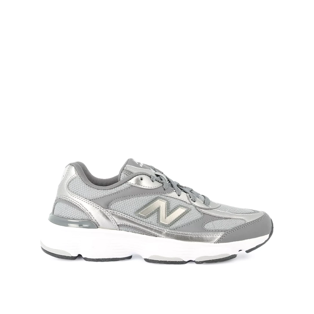 Image (2) de la chaussures New Balance - Baskets Gris en Cuir synthétique