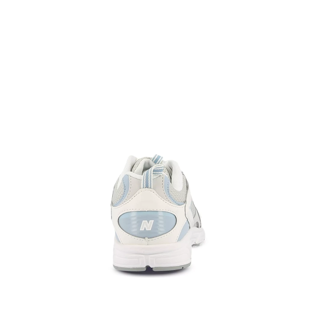 Image (3) de la chaussures New Balance - Baskets Blanc en Cuir synthétique
