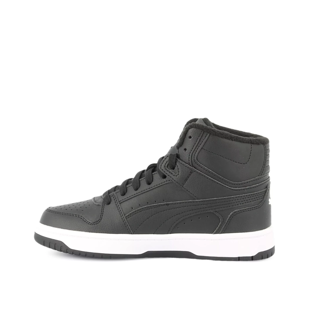 Image (4) de la chaussures Puma - Baskets Noir en Cuir synthétique