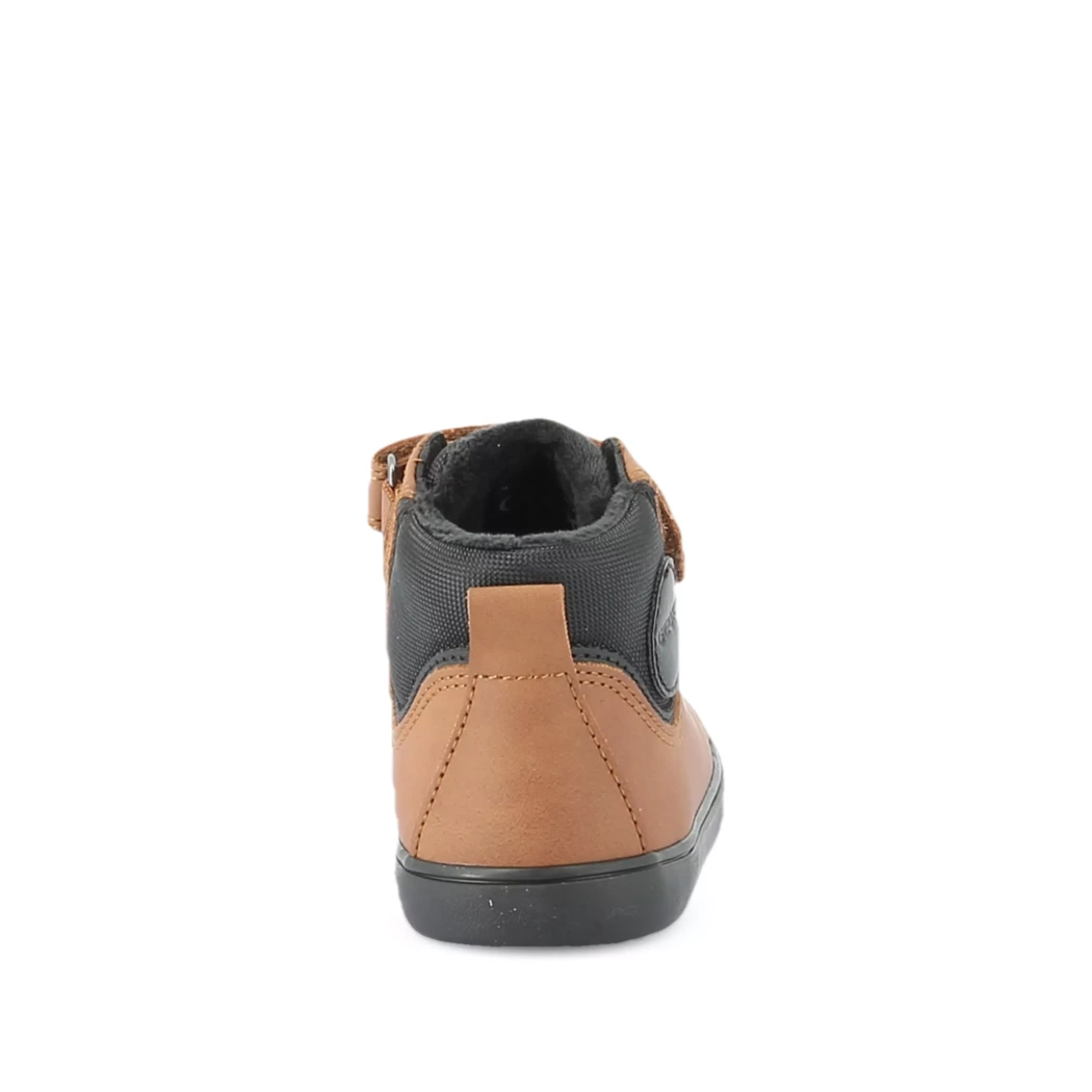 Image (3) de la chaussures Geox - Bottines Cuir naturel / Cognac en Cuir synthétique