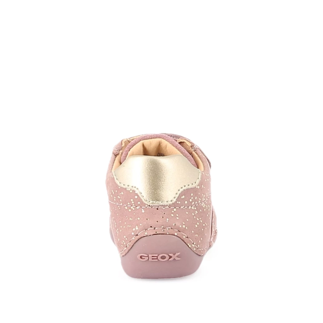 Image (3) de la chaussures Geox - Bottines Rose en Cuir nubuck