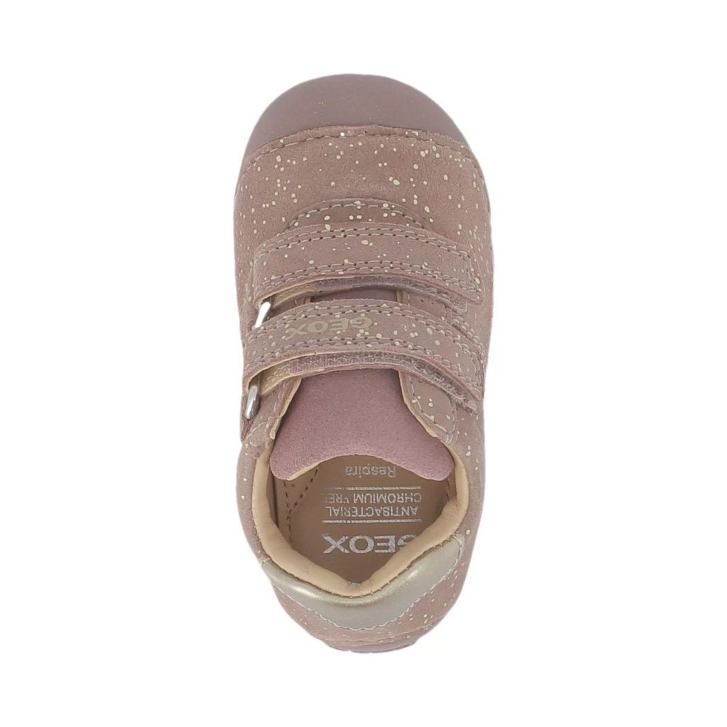 Image (6) de la chaussures Geox - Bottines Rose en Cuir nubuck