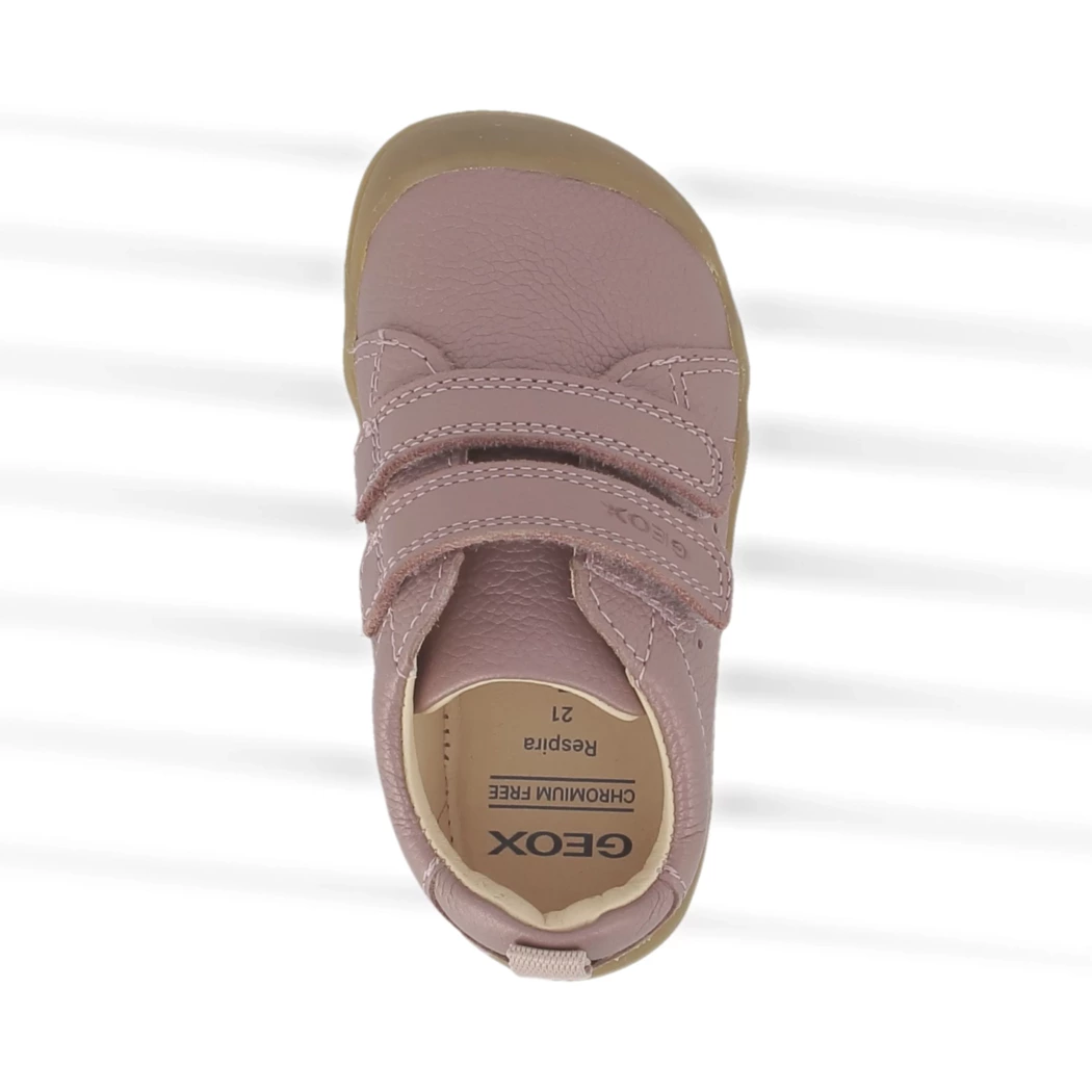 Image (6) de la chaussures Geox - Bottines Rose en Cuir