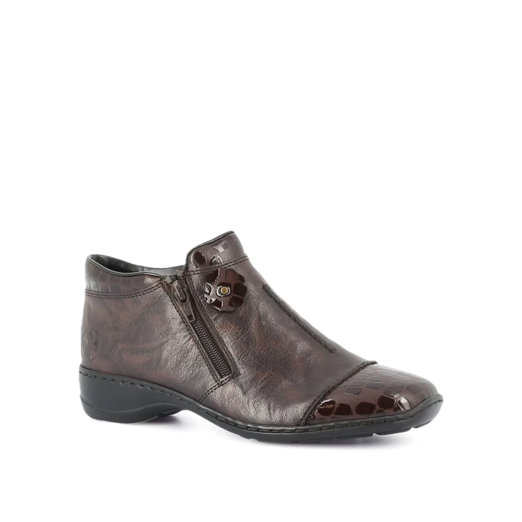 Image (1) de la chaussures Rieker - Boots Marron en Cuir