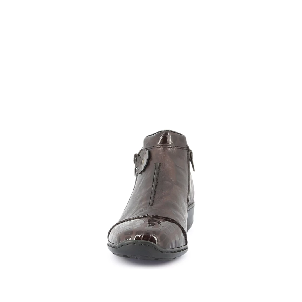 Image (5) de la chaussures Rieker - Boots Marron en Cuir