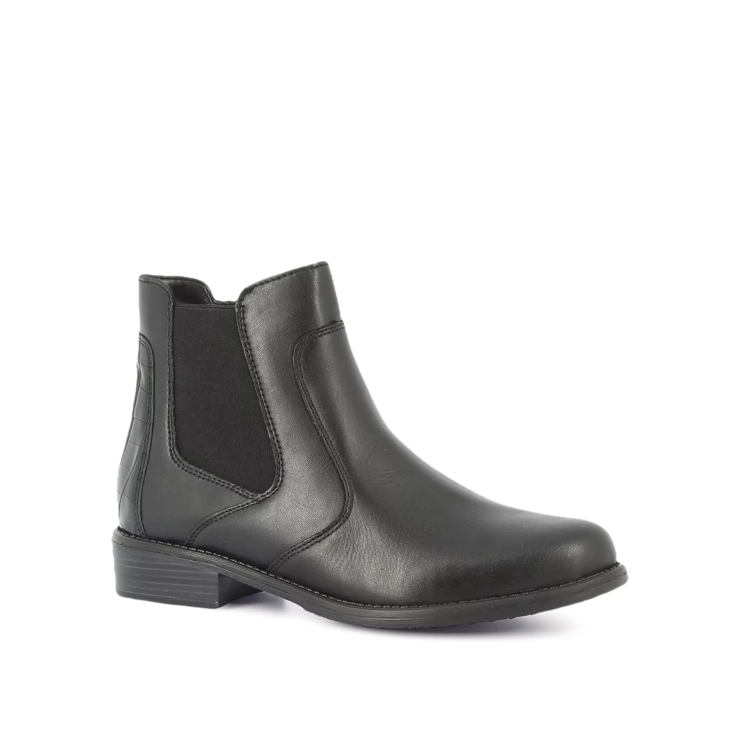Image (1) de la chaussures Remonte - Boots Noir en Cuir