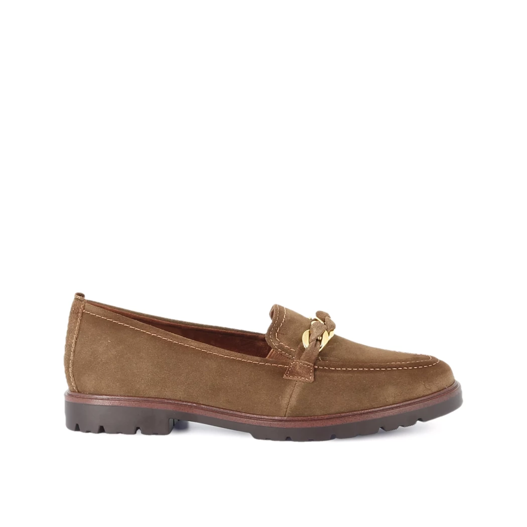 Image (2) de la chaussures Tamaris - Mocassins Cuir naturel / Cognac en Cuir nubuck