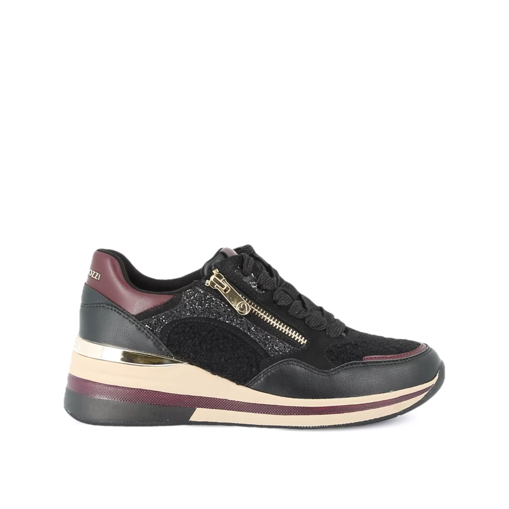 Image (2) de la chaussures Marco Tozzi - Baskets Noir en Multi-Matières
