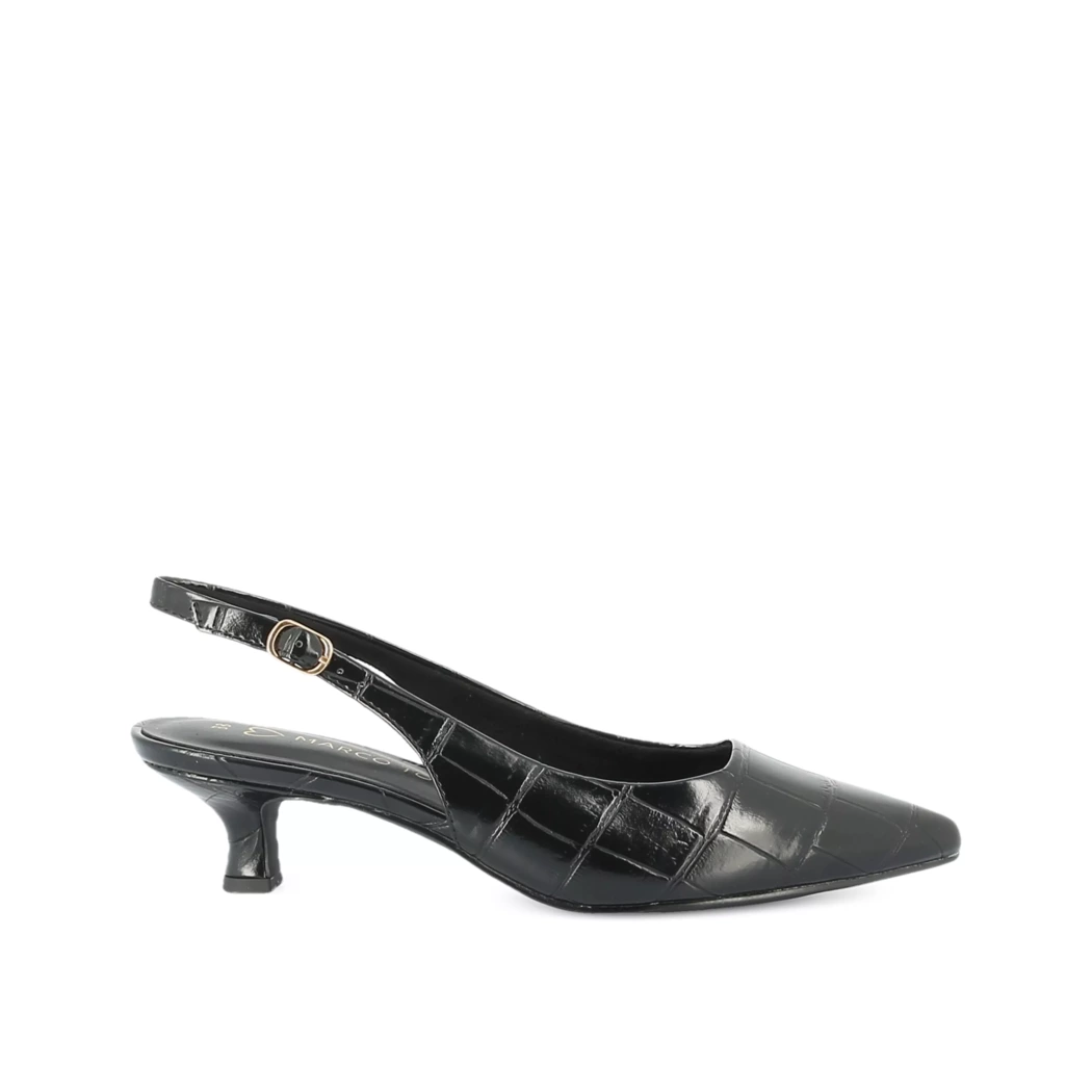 Image (2) de la chaussures Marco Tozzi - Escarpins Noir en Cuir synthétique