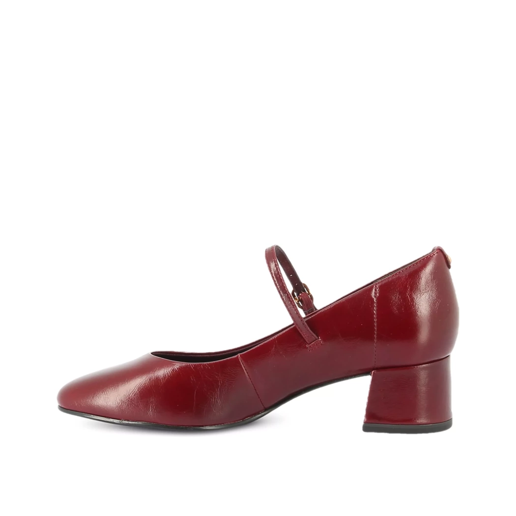 Image (4) de la chaussures Tamaris - Escarpins Bordeaux en Cuir vernis