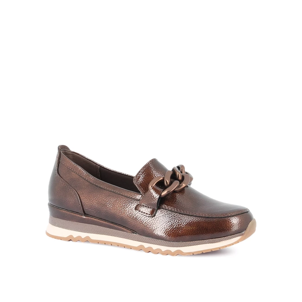 Image (1) de la chaussures Marco Tozzi - Mocassins Marron en Cuir synthétique