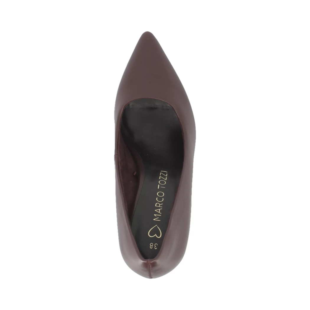 Image (6) de la chaussures Marco Tozzi - Escarpins Bordeaux en Cuir synthétique