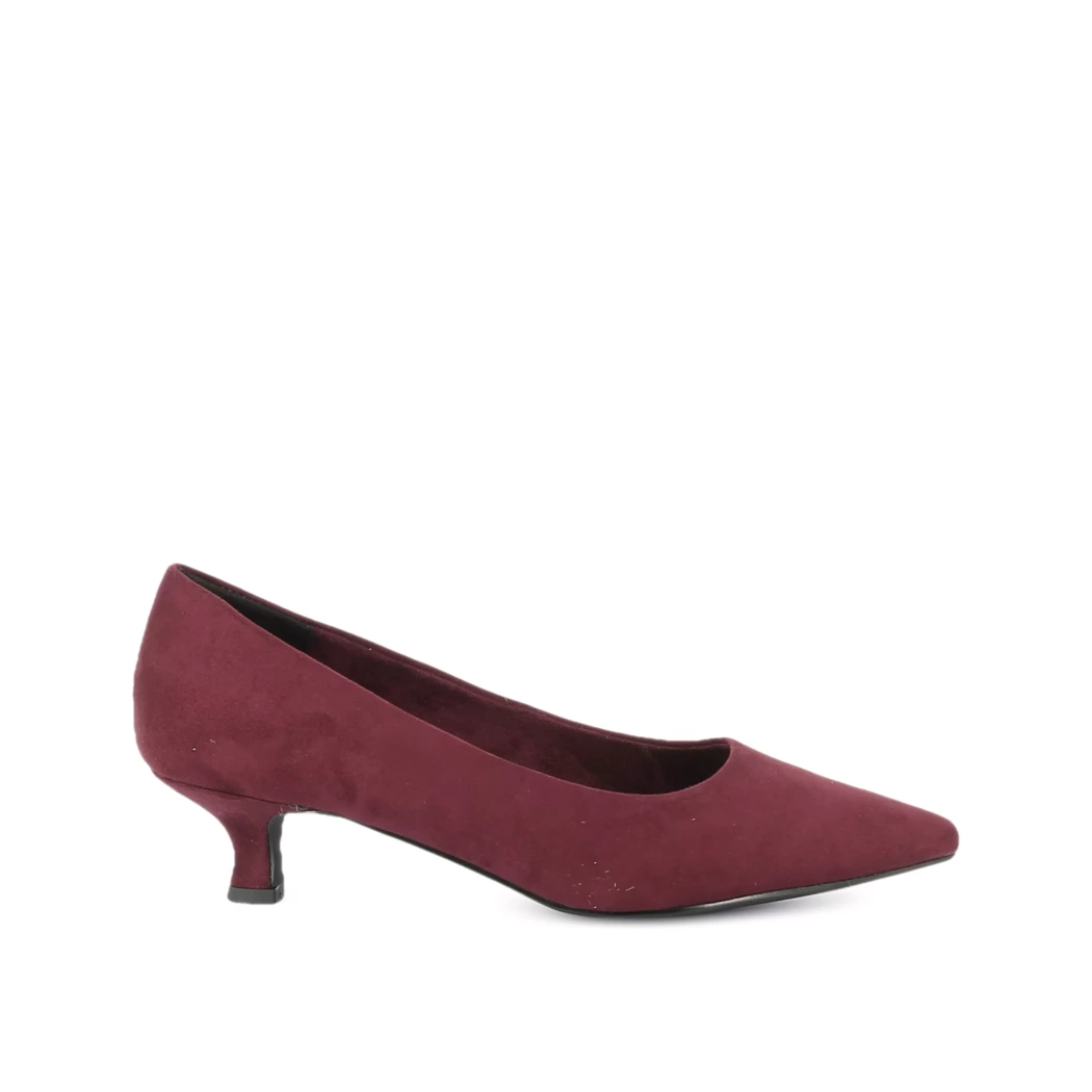 Image (2) de la chaussures Marco Tozzi - Escarpins Bordeaux en Cuir synthétique