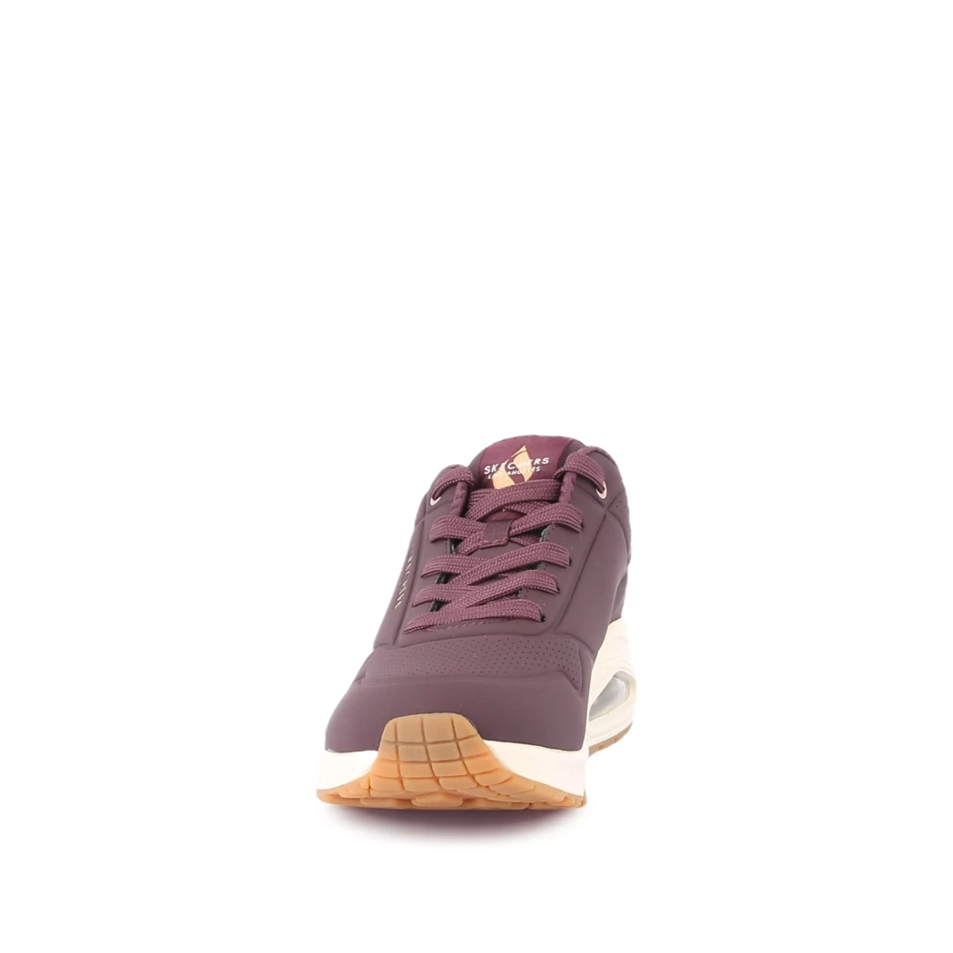 Image (5) de la chaussures Skechers - Baskets Violet / Lilas en Cuir synthétique