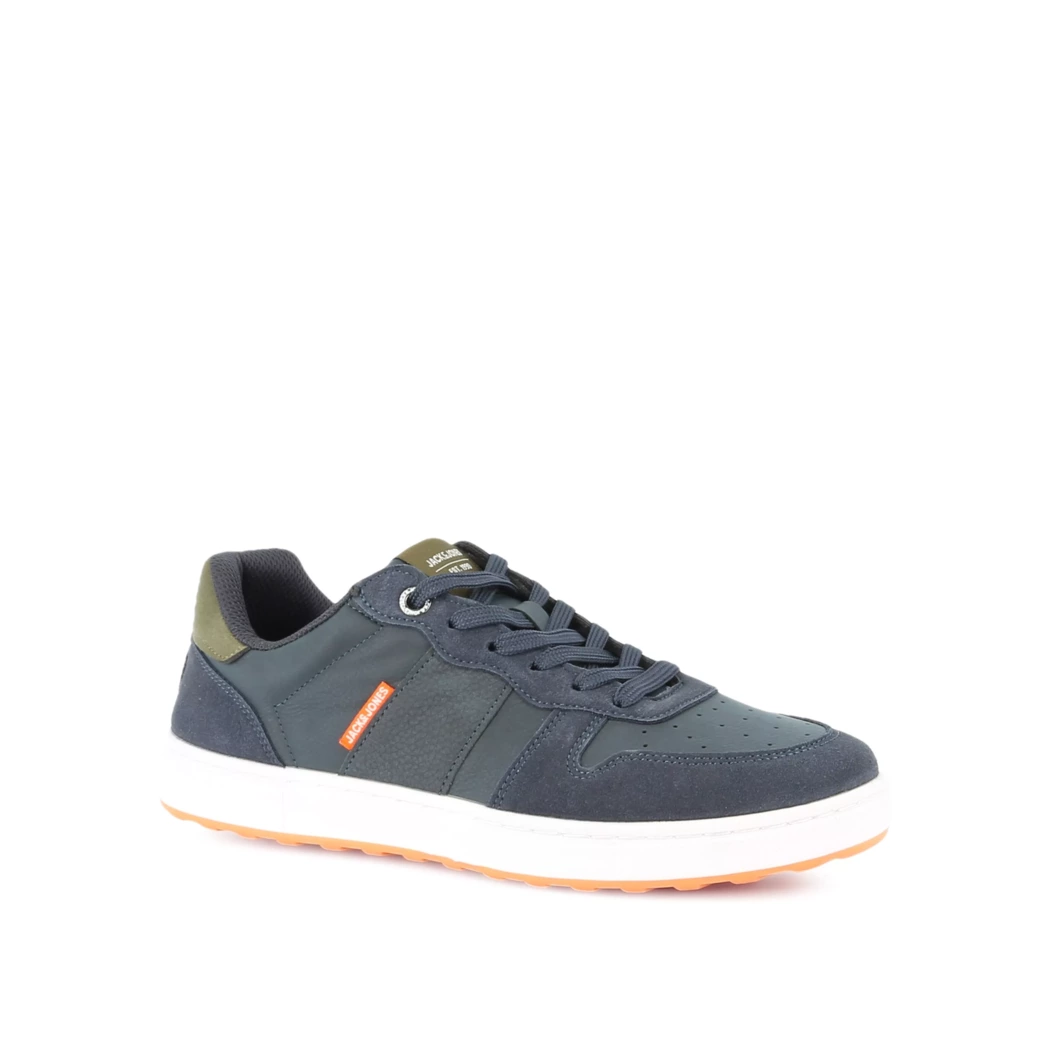 Image (1) de la chaussures Jack & Jones - Baskets Bleu en Cuir synthétique