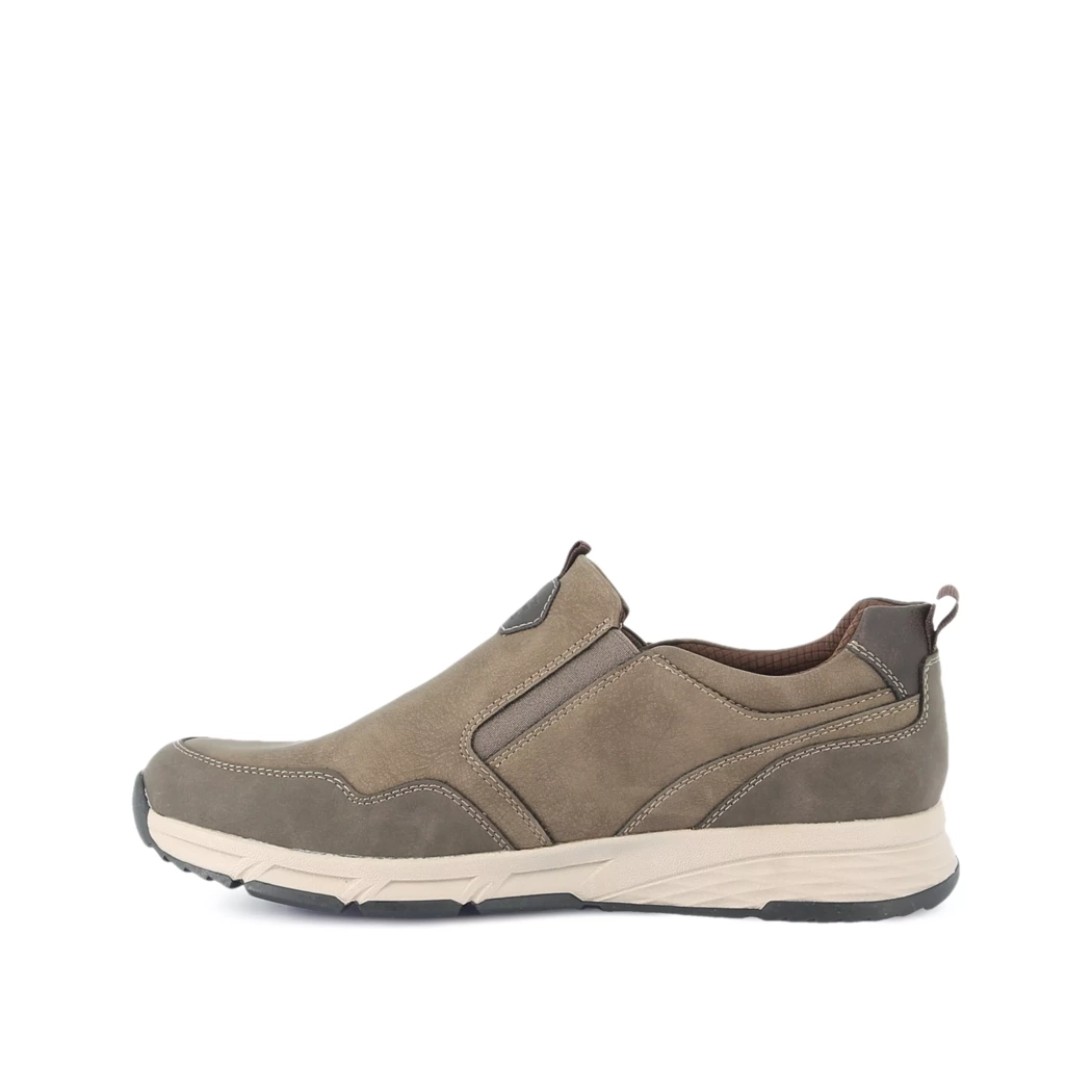 Image (4) de la chaussures Relife - Mocassins Taupe en Cuir synthétique