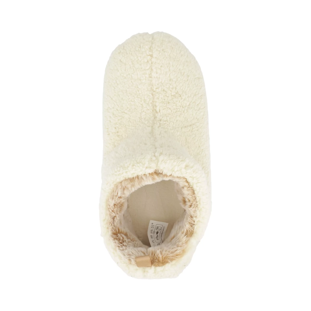 Image (6) de la chaussures Isotoner - Pantoufles et Chaussons Beige en Textile