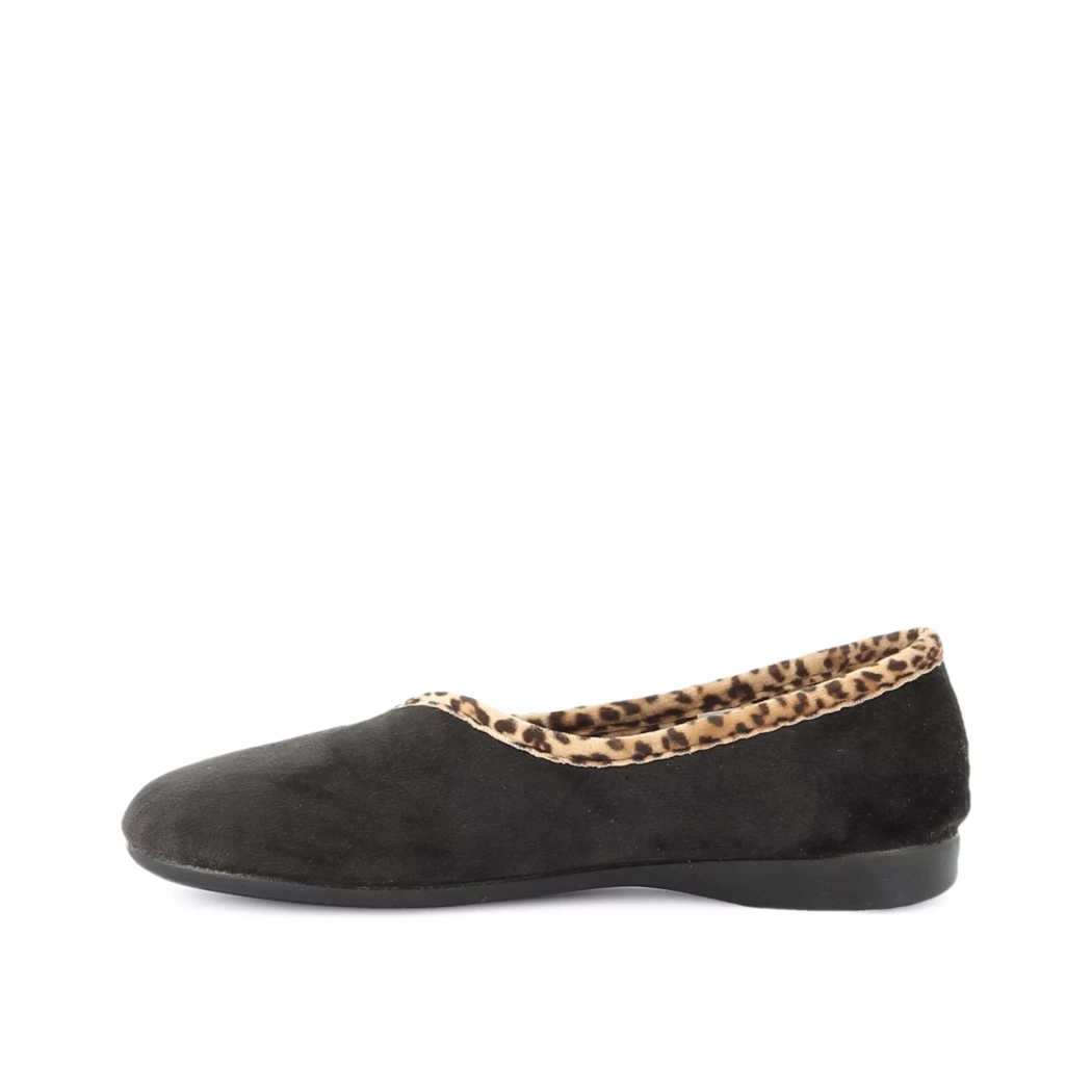 Image (4) de la chaussures OUF!... - Pantoufles et Chaussons Noir en Textile