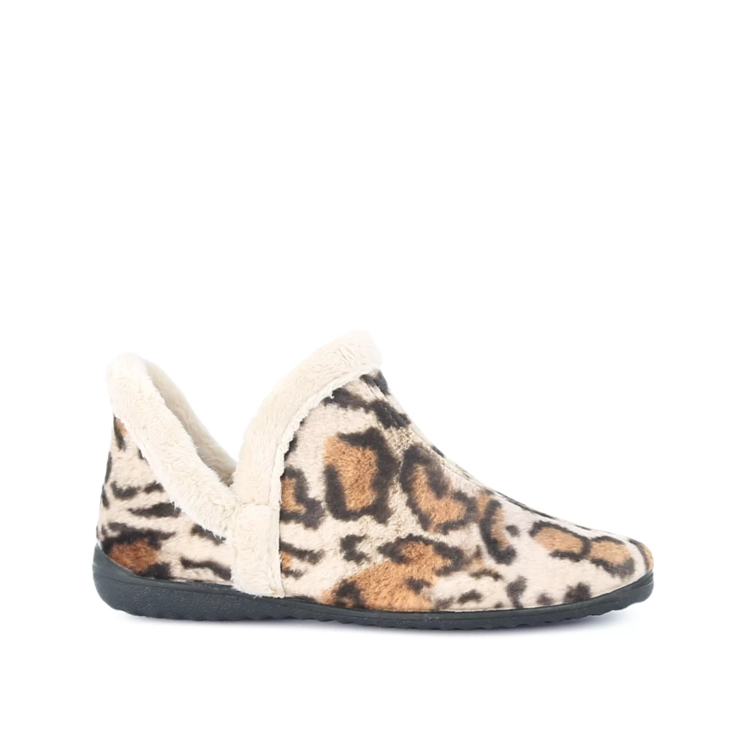 Image (2) de la chaussures OUF!... - Pantoufles et Chaussons Marron en Textile