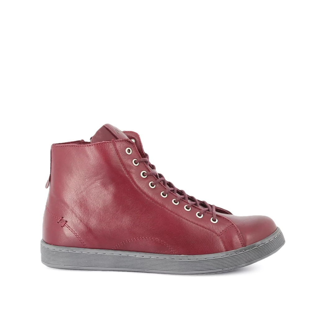 Image (2) de la chaussures Andrea Conti - Bottines Bordeaux en Cuir