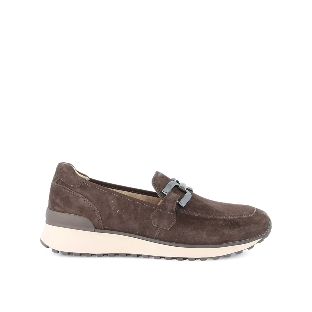 Image (2) de la chaussures Caprice - Mocassins Marron en Cuir nubuck
