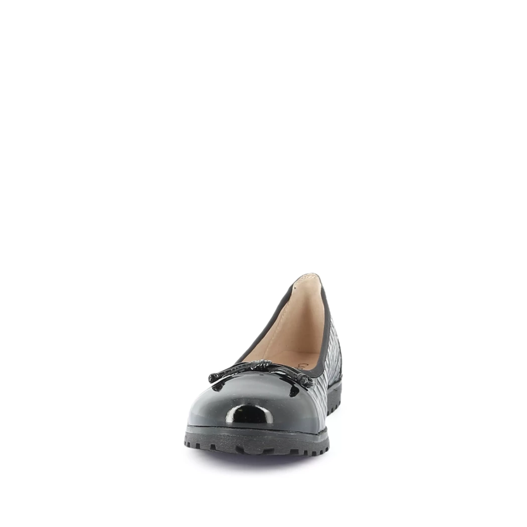 Image (5) de la chaussures Caprice - Ballerines Noir en Cuir vernis