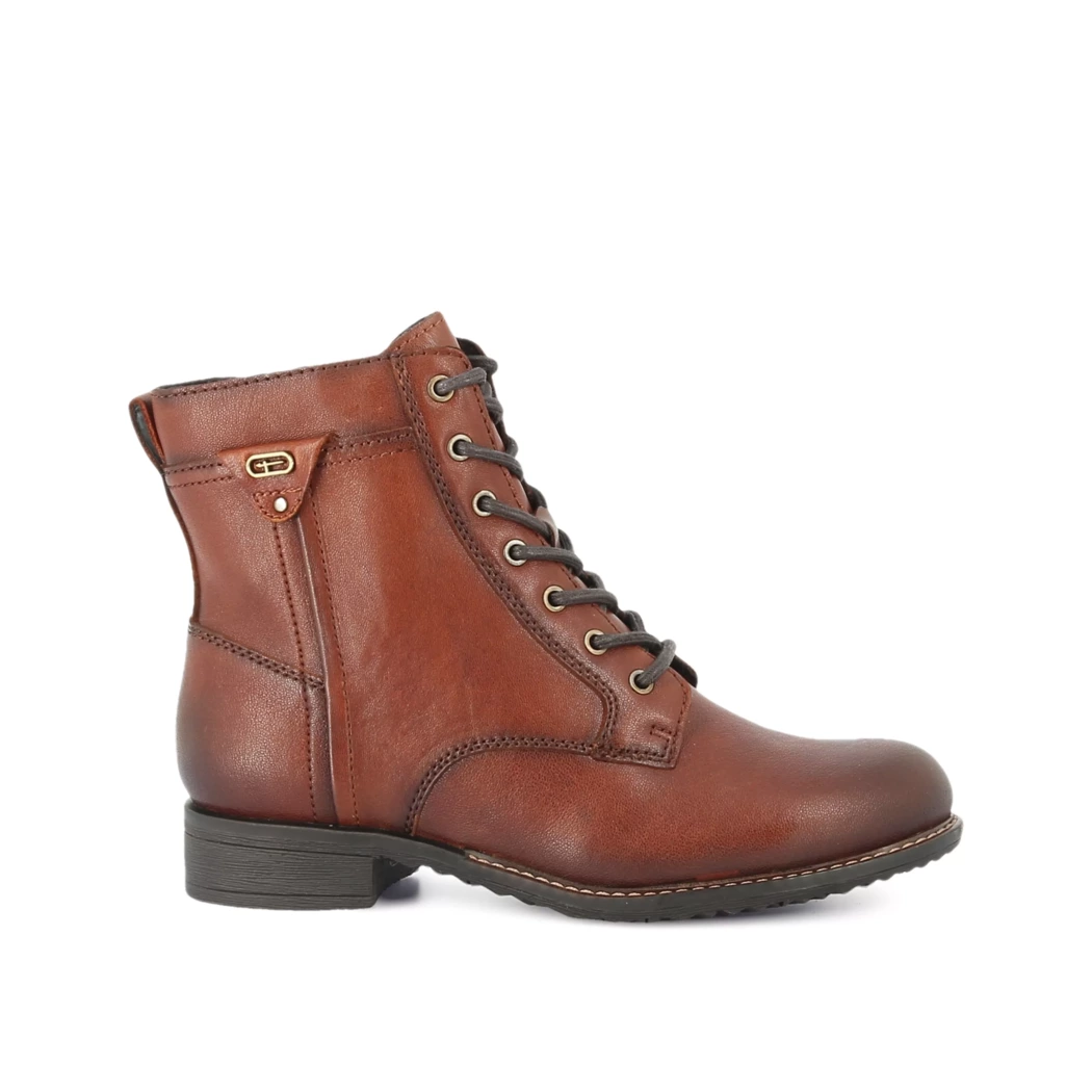 Image (2) de la chaussures Tamaris - Bottines Cuir naturel / Cognac en Cuir