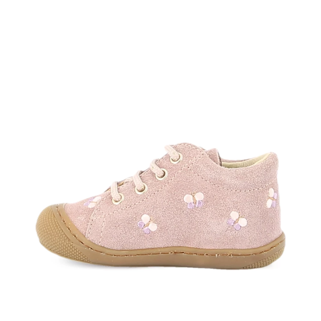 Image (4) de la chaussures Naturino - Bottines Rose en Cuir nubuck
