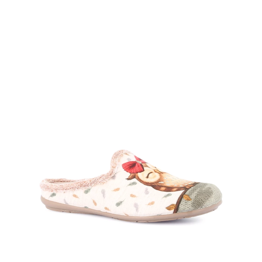 Image (1) de la chaussures Alter Native - Pantoufles et Chaussons Beige en Textile