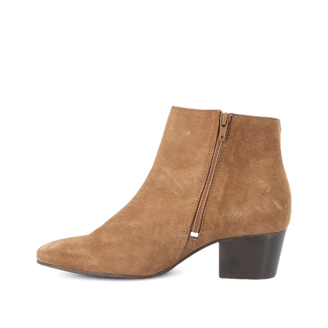 Image (4) de la chaussures Les Fees de Bengale - Boots Taupe en Cuir nubuck