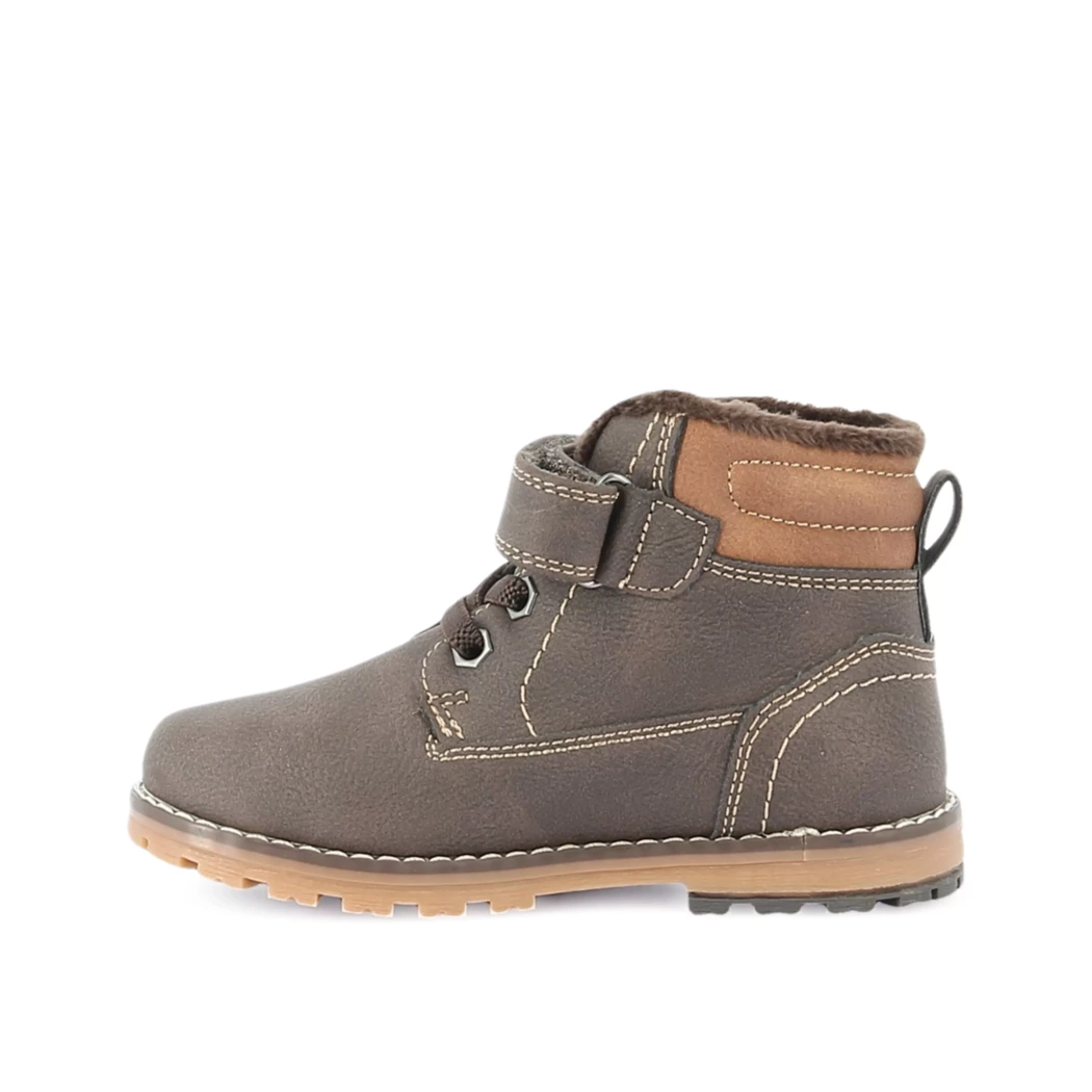 Image (4) de la chaussures Off Road - Bottines Marron en Cuir synthétique
