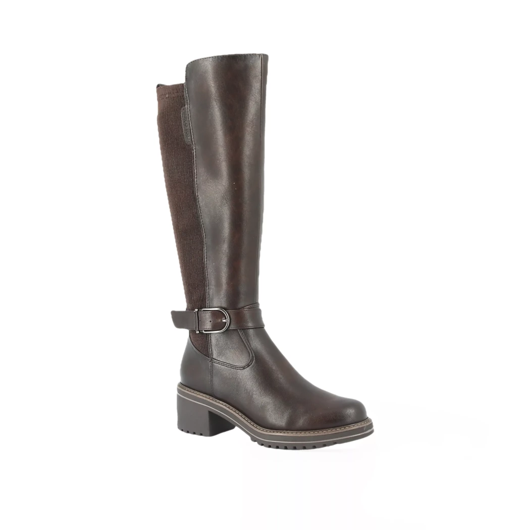 Image (1) de la chaussures Marco Tozzi - Bottes Marron en Cuir synthétique