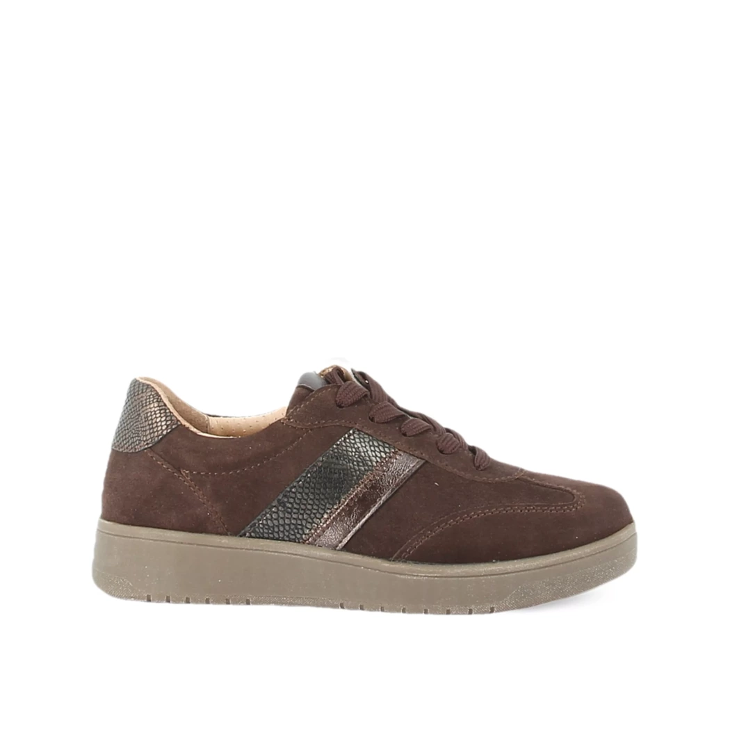 Image (2) de la chaussures Sens - Baskets Marron en Cuir nubuck