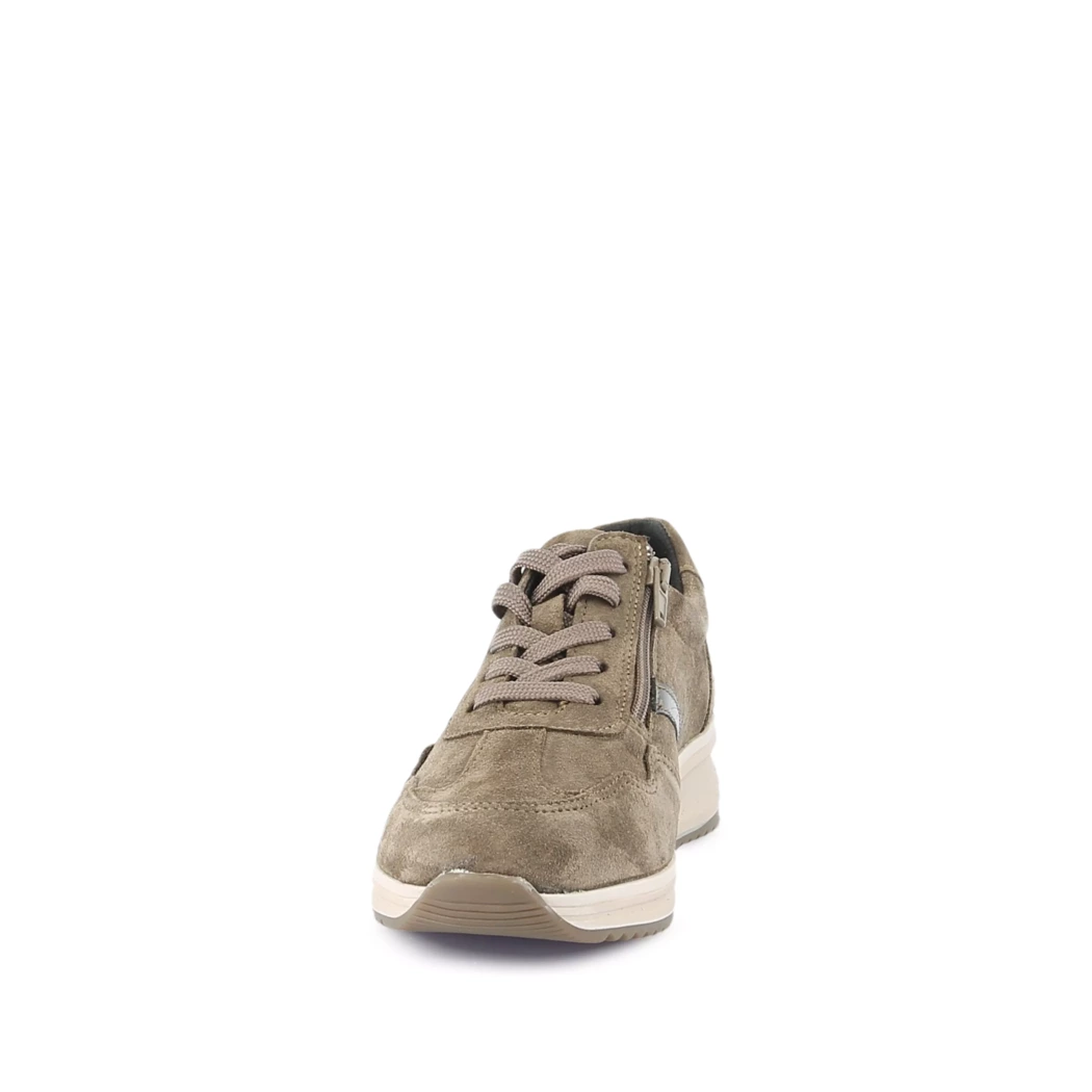 Image (5) de la chaussures Sens - Baskets Vert en Cuir nubuck