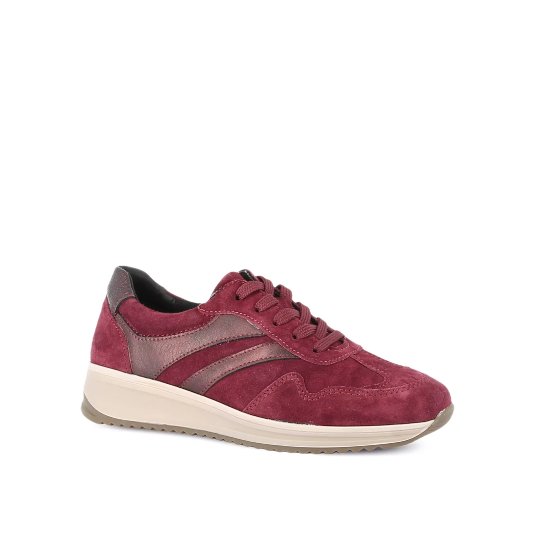 Image (1) de la chaussures Sens - Baskets Bordeaux en Cuir nubuck