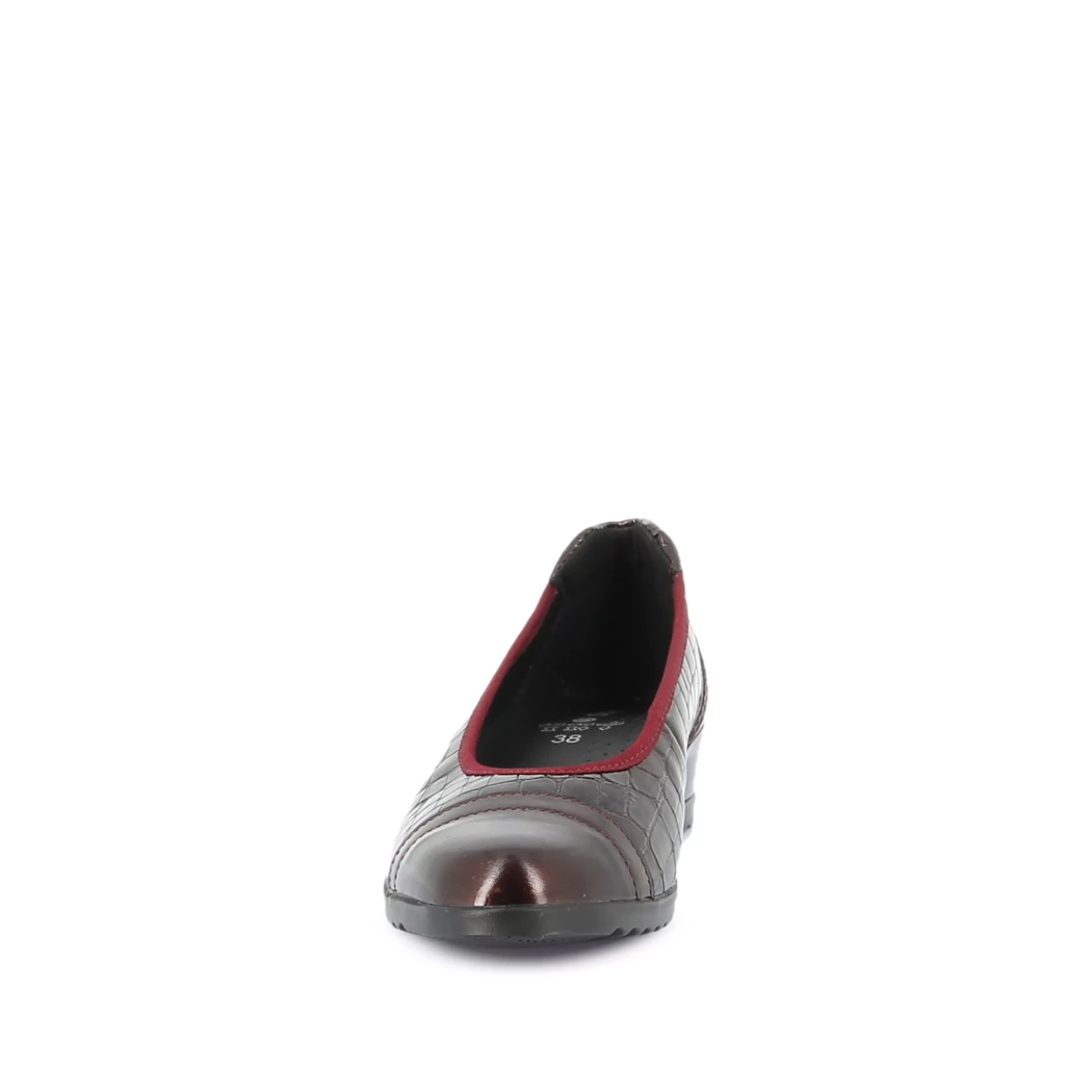 Image (5) de la chaussures Sens - Escarpins Bordeaux en Cuir vernis