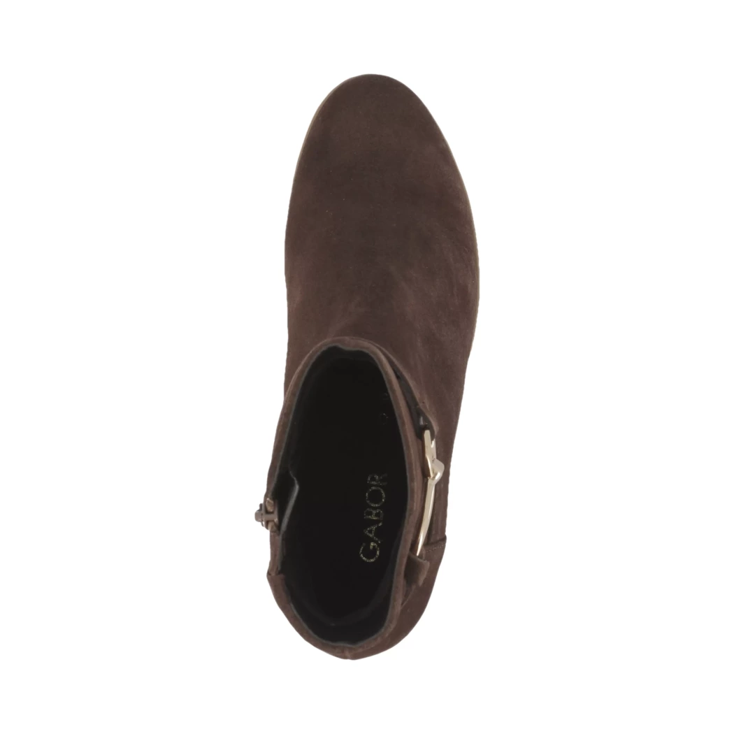 Image (6) de la chaussures Gabor - Boots Marron en Cuir nubuck