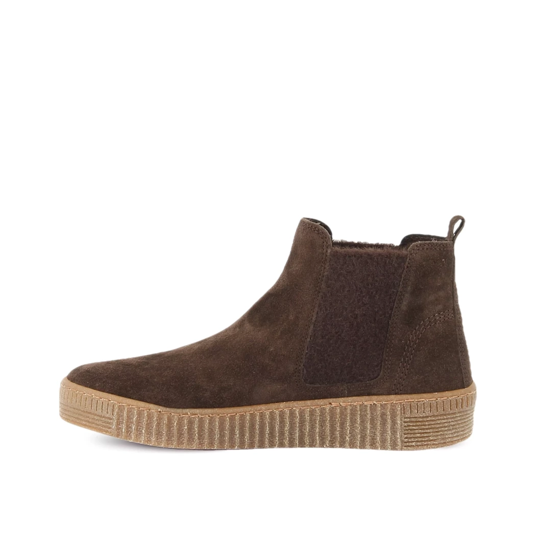Image (4) de la chaussures Gabor - Boots Marron en Cuir nubuck