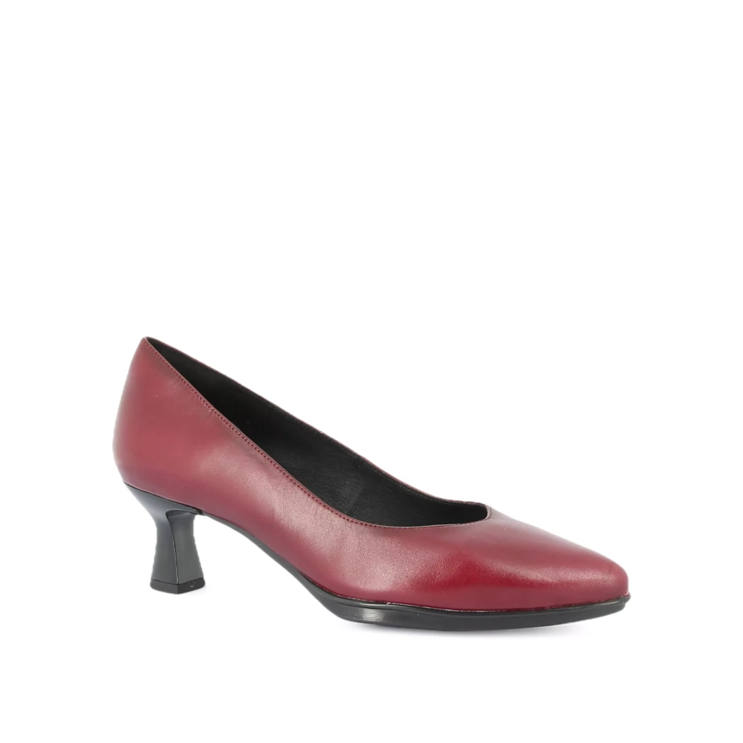 Image (1) de la chaussures Desiree - Escarpins Bordeaux en Cuir