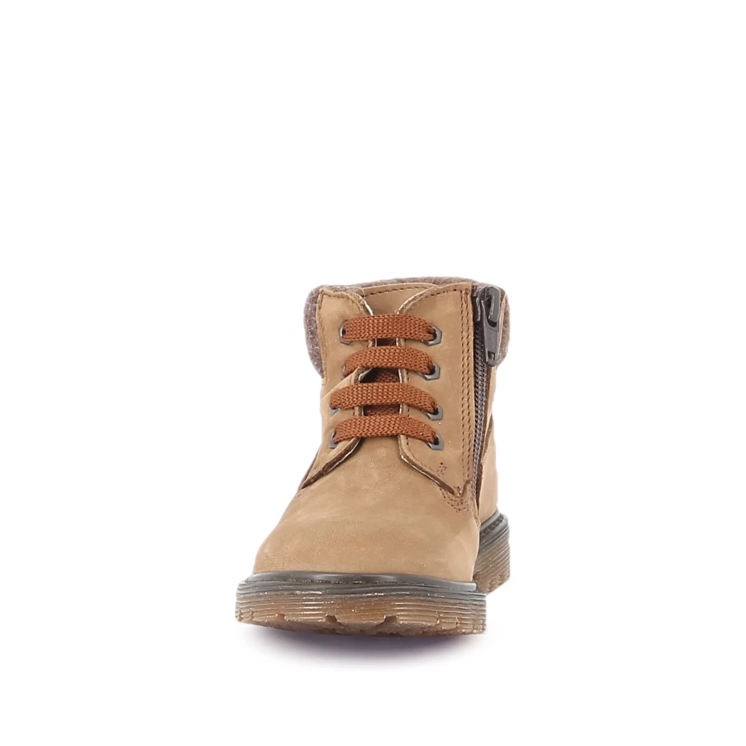 Image (5) de la chaussures Pretty Shoes - Bottines Cuir naturel / Cognac en Cuir nubuck