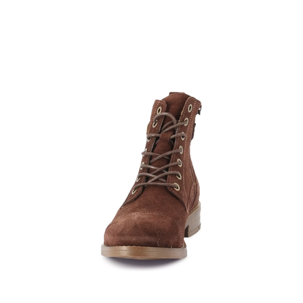 Image (5) de la chaussures Miss Boho - Bottines Marron en Cuir