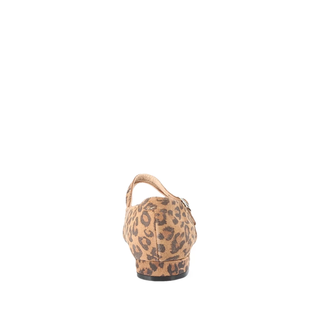 Image (3) de la chaussures Les Fees de Bengale - Ballerines Marron en Cuir nubuck